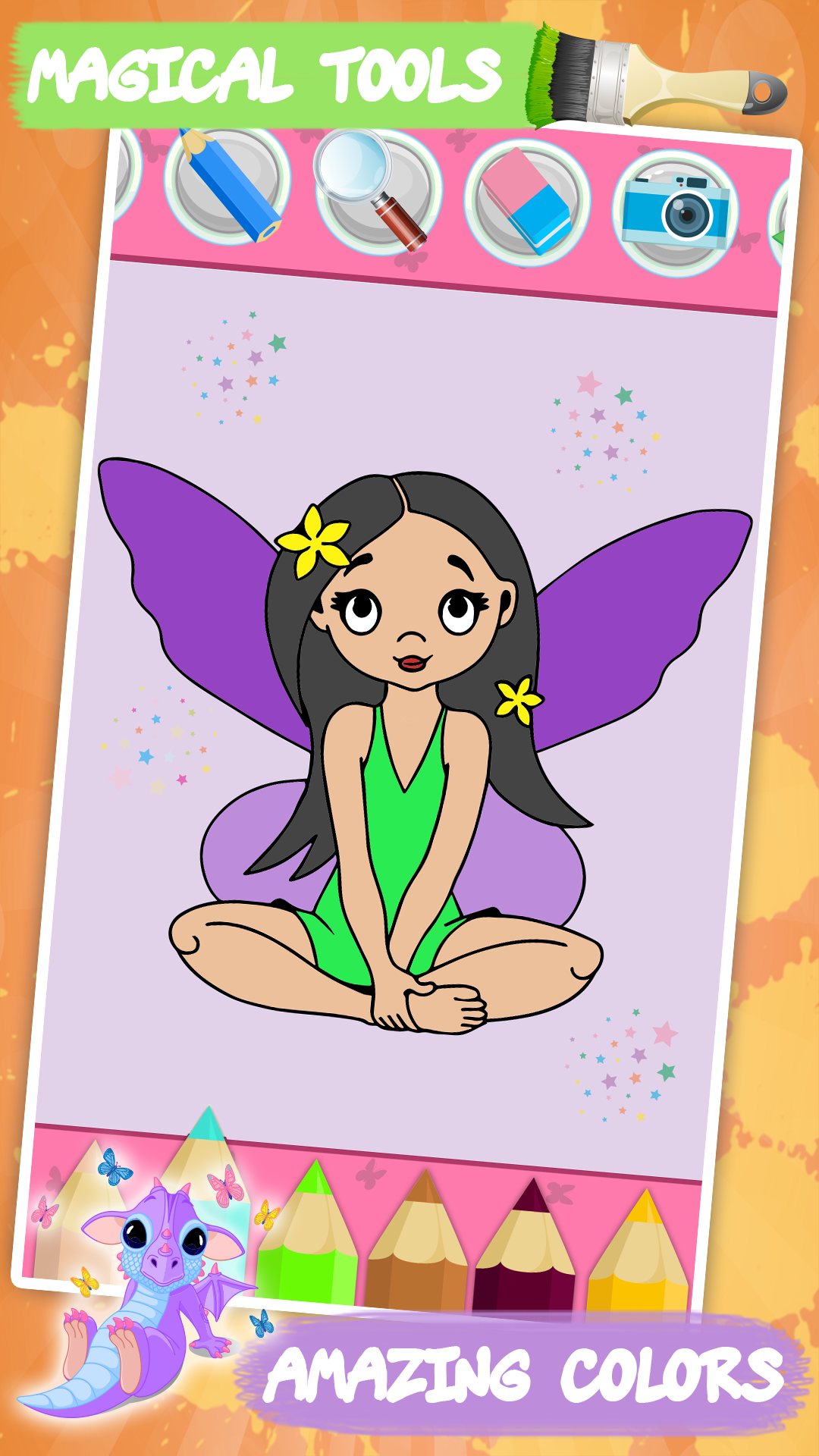 اسکرین شات 3 بازی Princess Coloring - Kids Fun