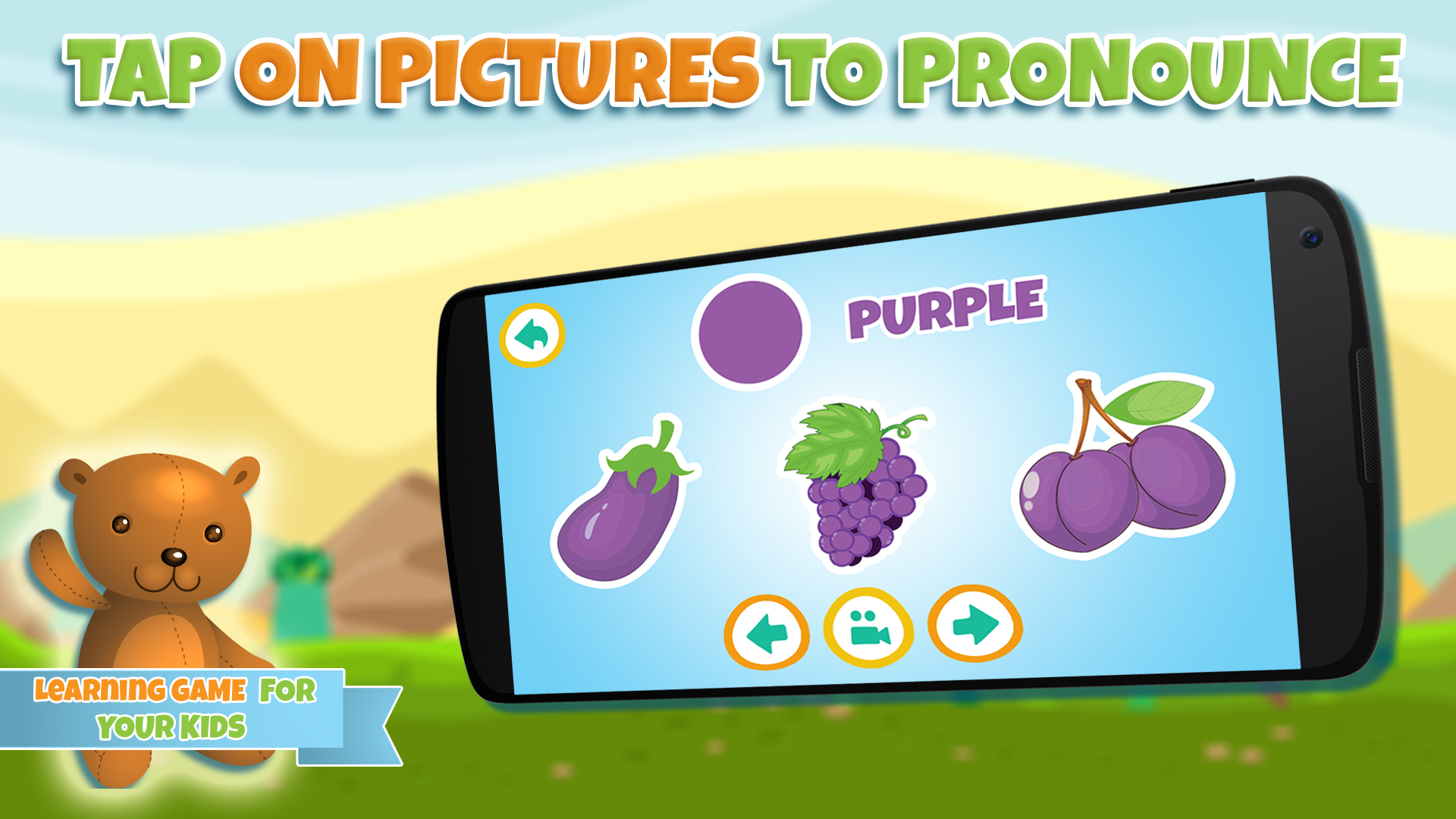 اسکرین شات 2 بازی Learning colors for toddlers