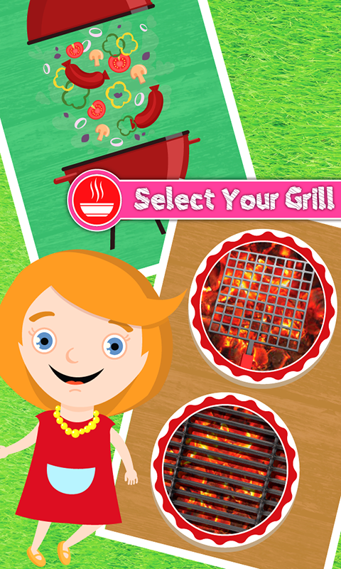 اسکرین شات 2 بازی BBQ Cooking Game Propane grill