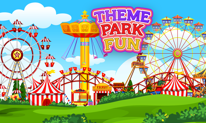 اسکرین شات 1 بازی Theme Park Games