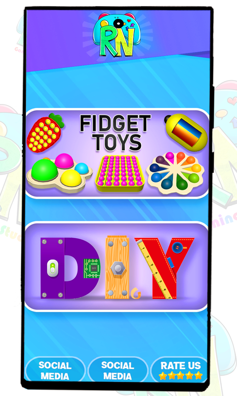 اسکرین شات 2 بازی Poppet Fidget: poppit relax 3d
