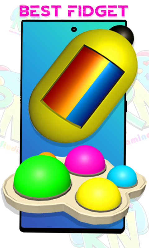 اسکرین شات 5 بازی Poppet Fidget: poppit relax 3d