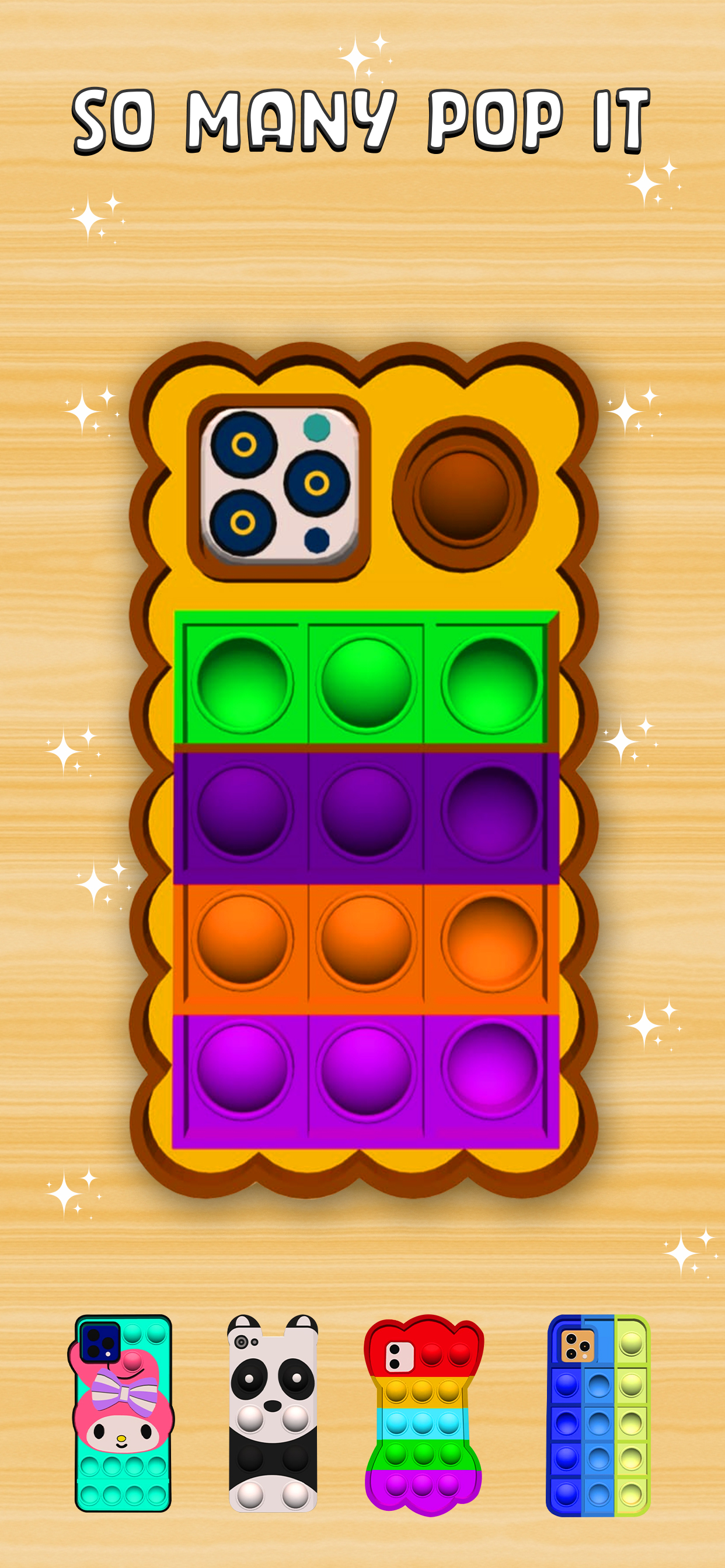 اسکرین شات 5 بازی Pop It Game Phone Case DIY