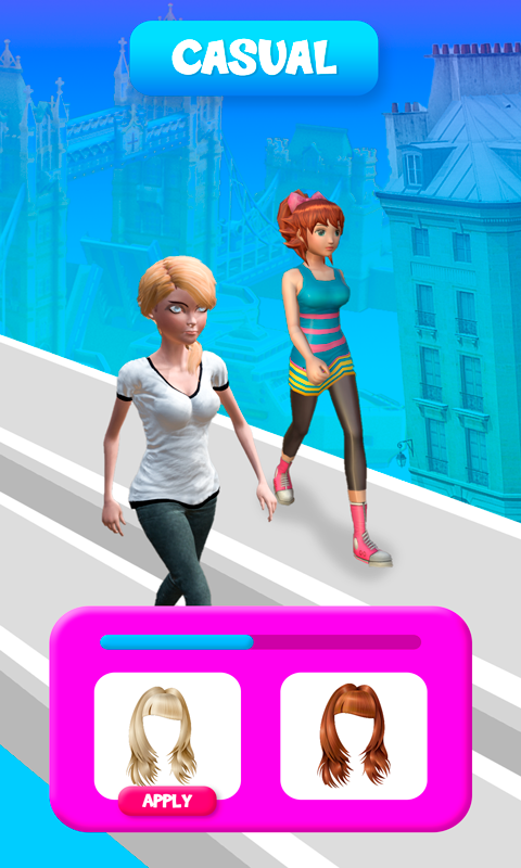اسکرین شات 3 بازی Fashion Battle, Dress Up Run