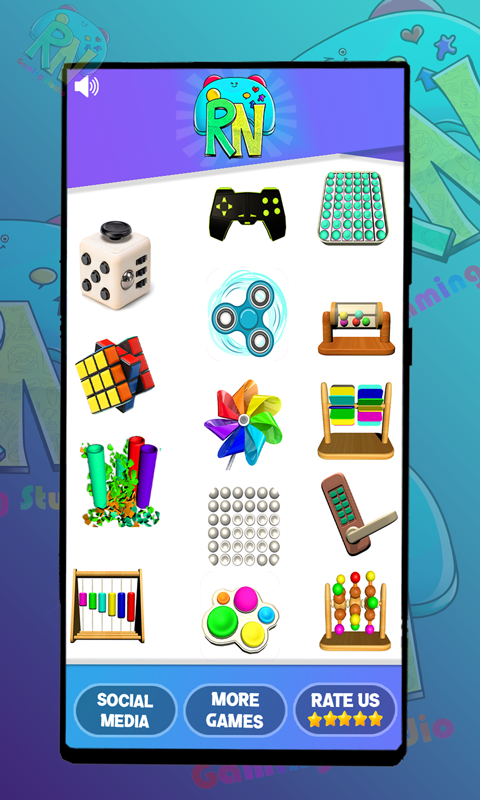 اسکرین شات 1 بازی Stress Reliever Fidgets ADHD