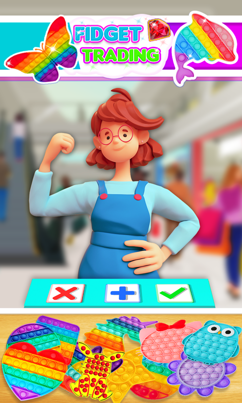 اسکرین شات 1 بازی Fidget Trading: Pop it Trade