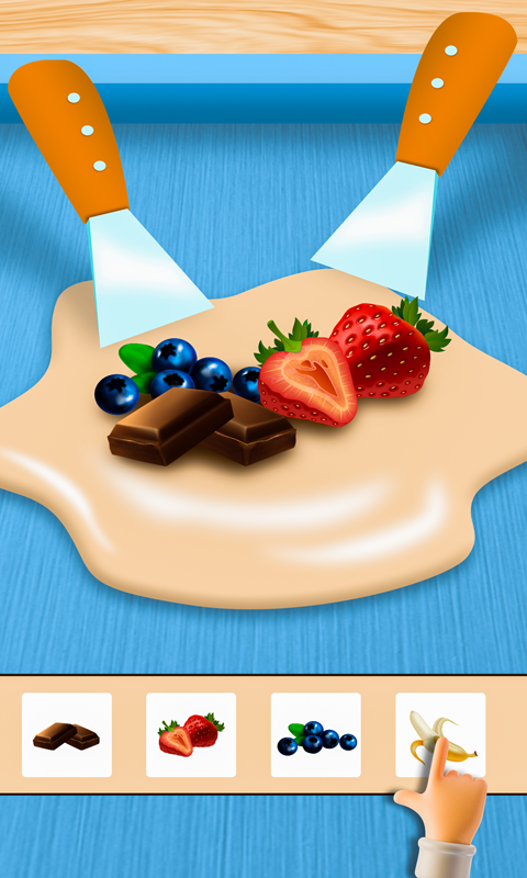 اسکرین شات 3 بازی Ice Cream roll summer dessert