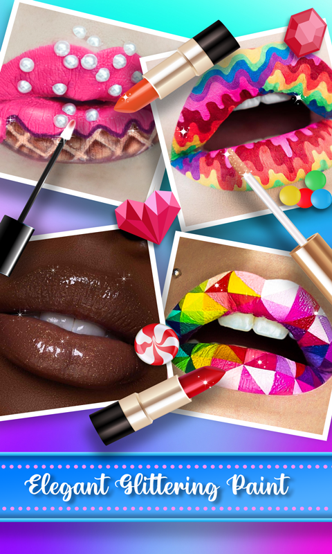 اسکرین شات 5 بازی Lip Art Lipstick Makeup Beauty