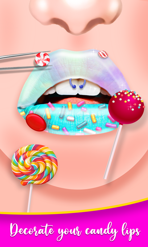 اسکرین شات 1 بازی Lip Art Lipstick Makeup Beauty