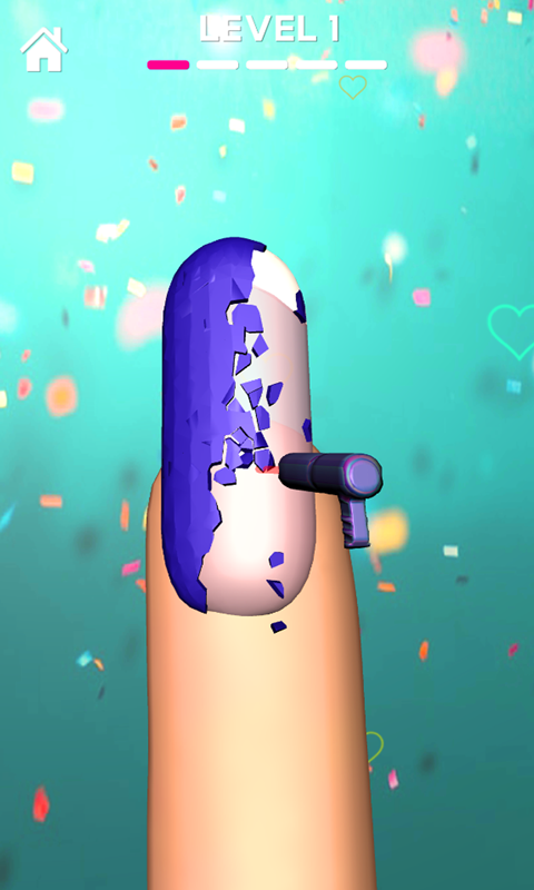 اسکرین شات 5 بازی Fancy Stylish Nail Art Salon