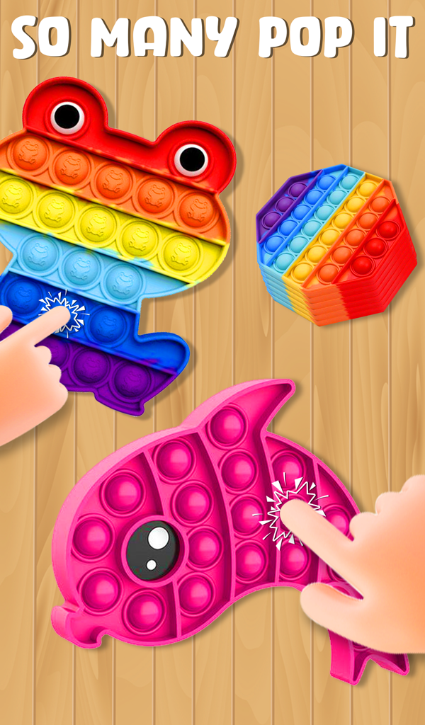 اسکرین شات 2 بازی Fidget Pop It Trading Game 3D