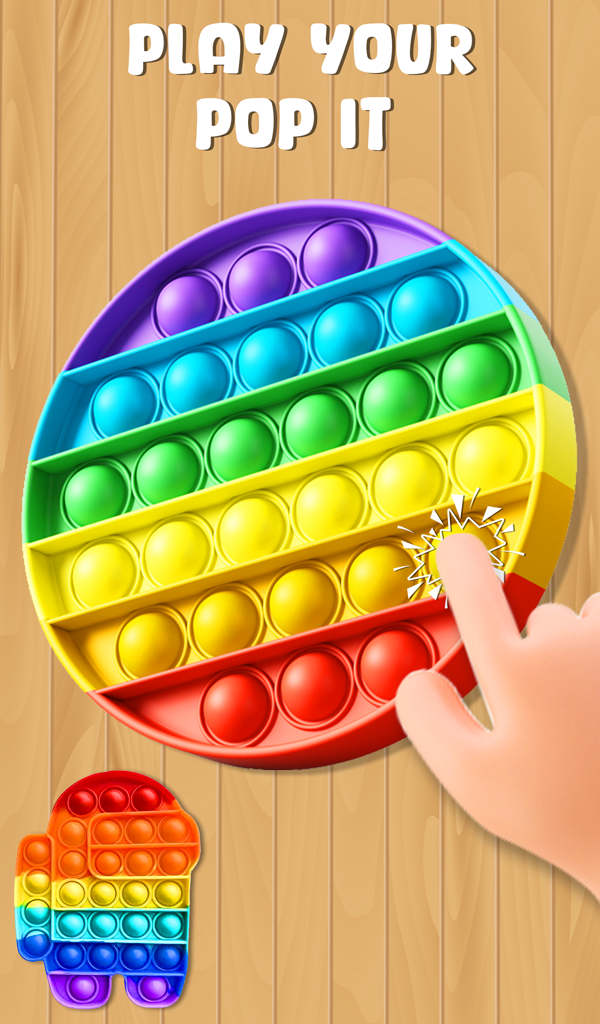 اسکرین شات 1 بازی Fidget Pop It Trading Game 3D