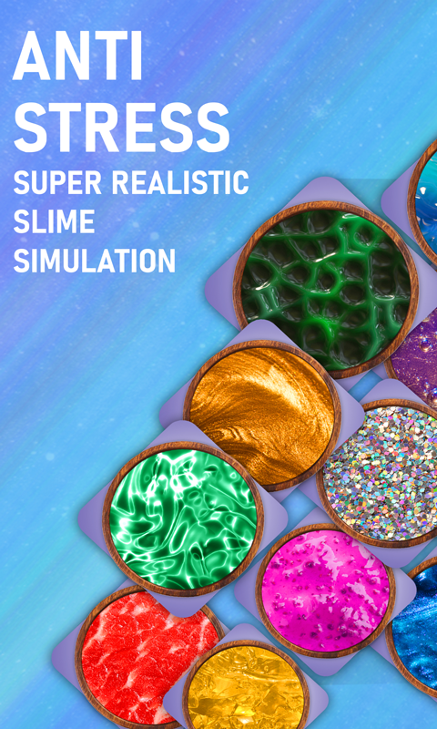 اسکرین شات 1 بازی Squashy Slime Simulator ASMR
