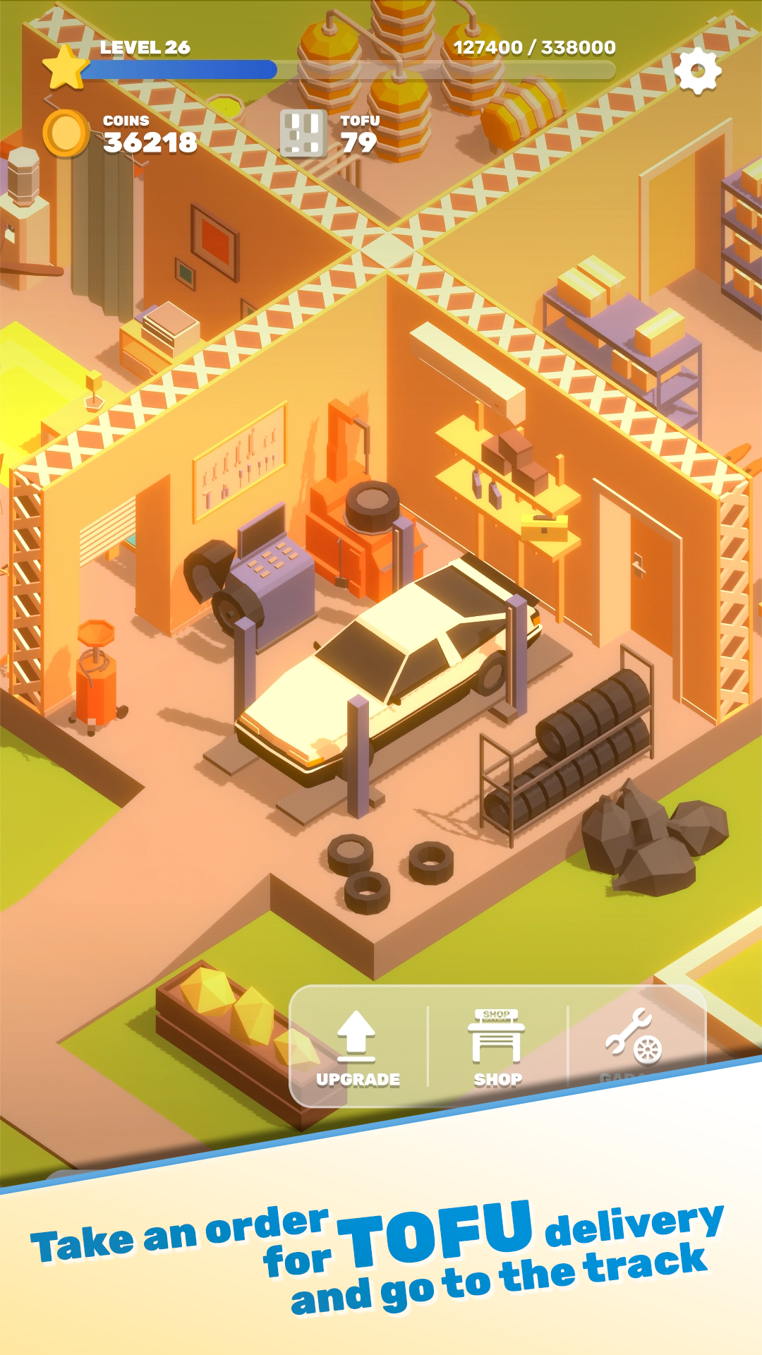 اسکرین شات 2 بازی Tofu Drifter