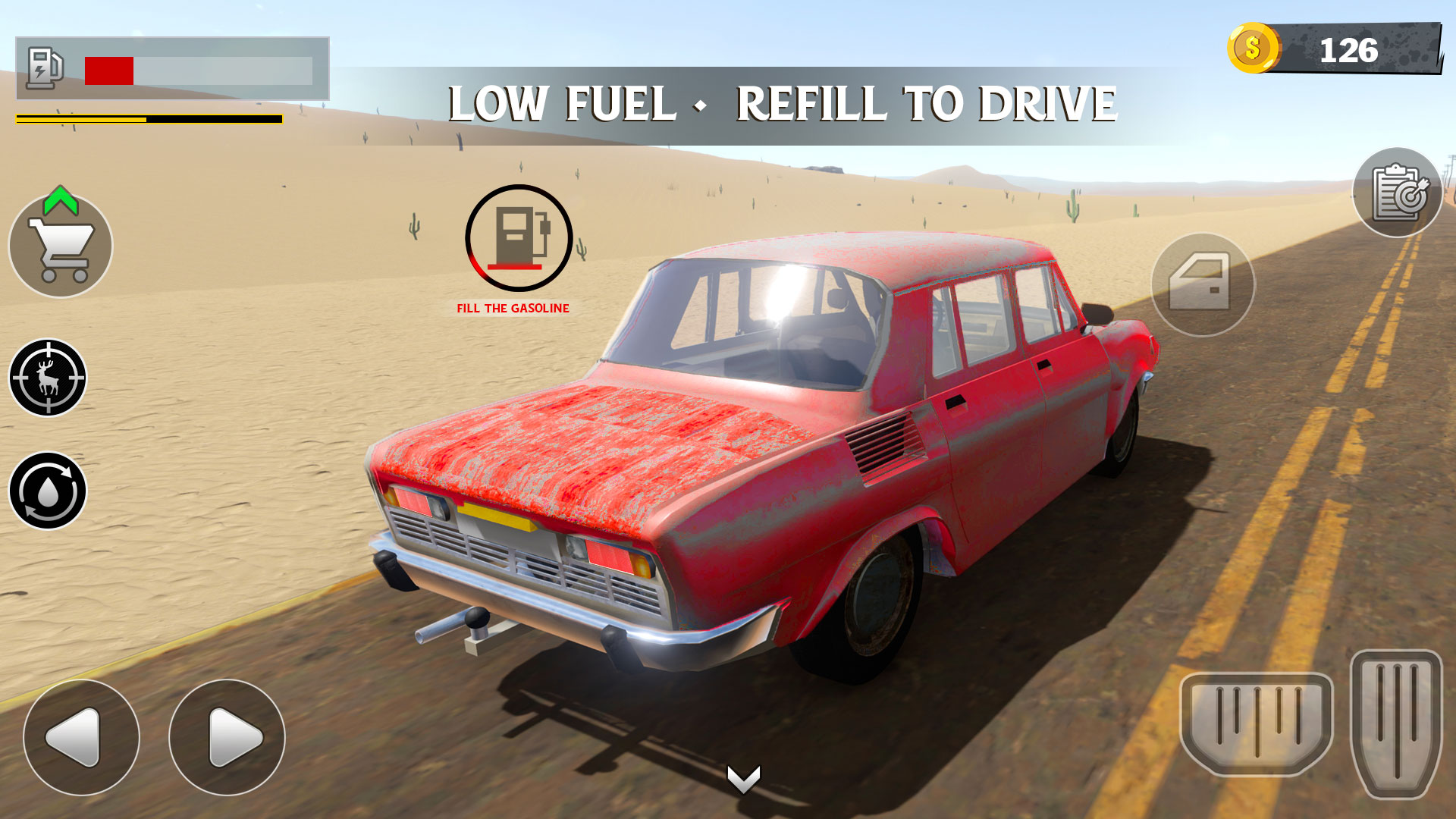 اسکرین شات 1 بازی Long Road Trip: Car Drive Game