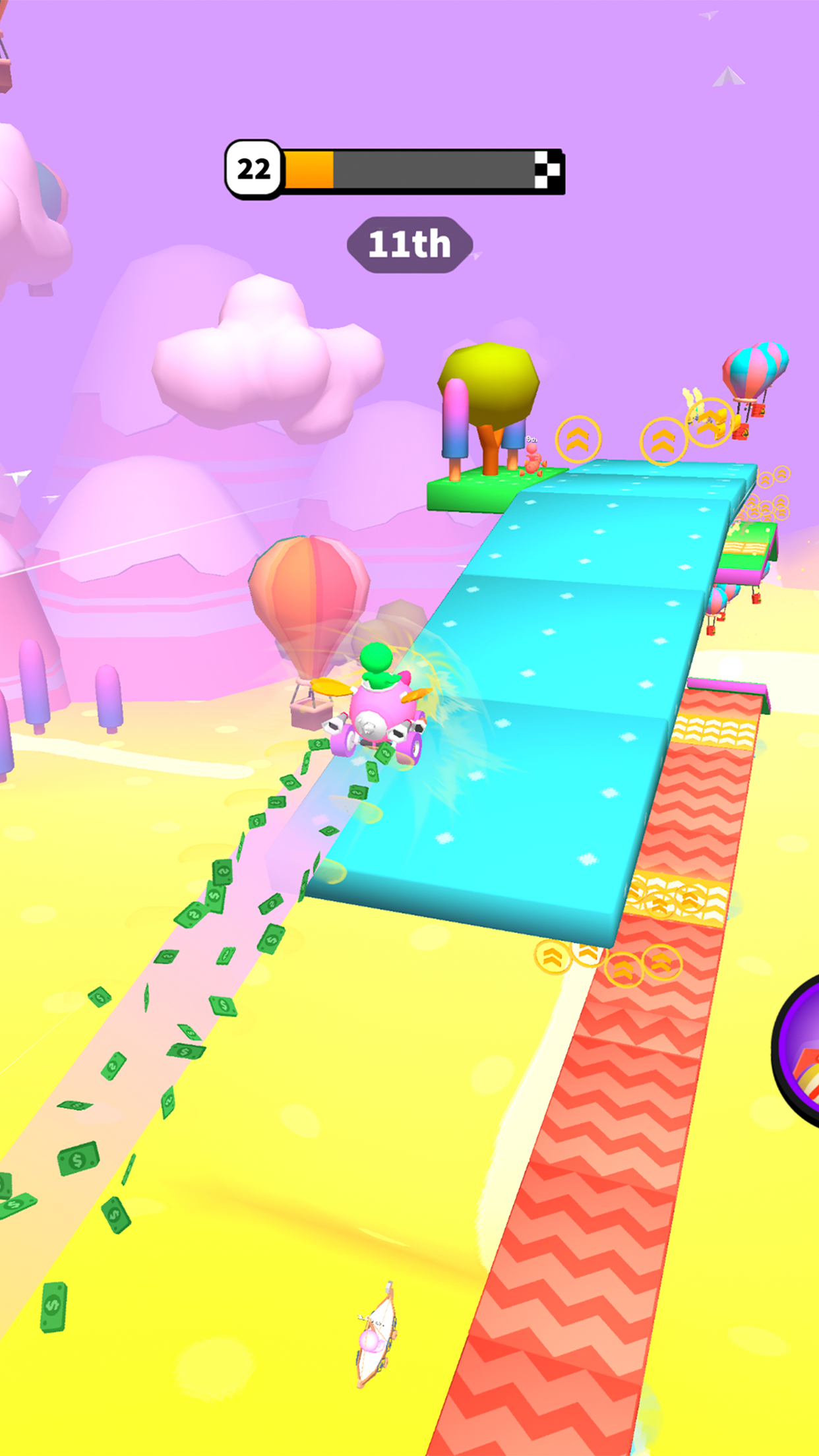 اسکرین شات 2 بازی Road Glider - Flying Game