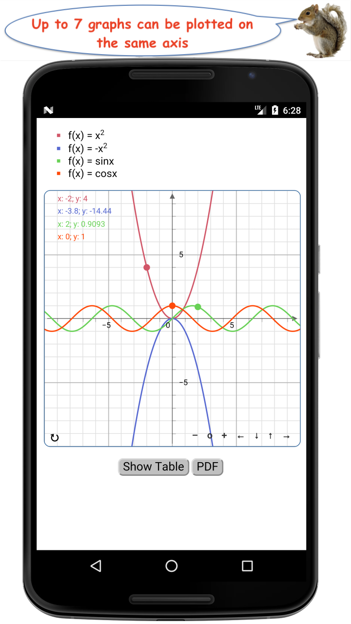 اسکرین شات 4 برنامه TechCalc Scientific Calculator