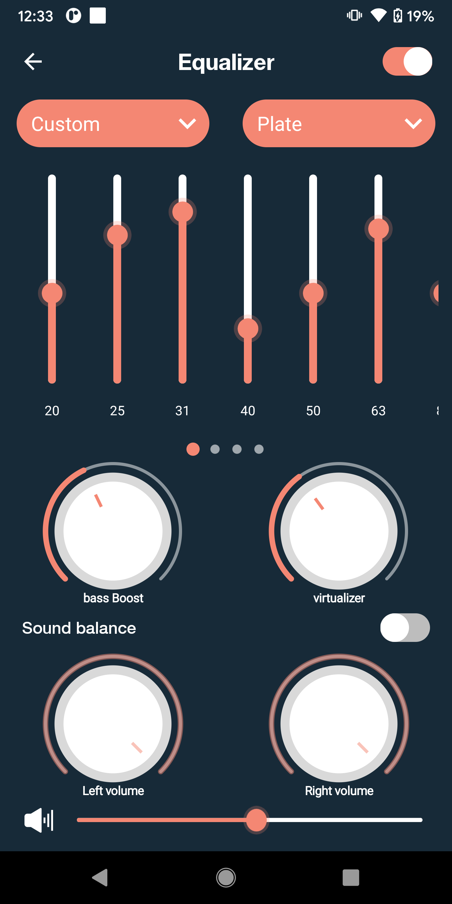 اسکرین شات 4 برنامه Roar Music Player