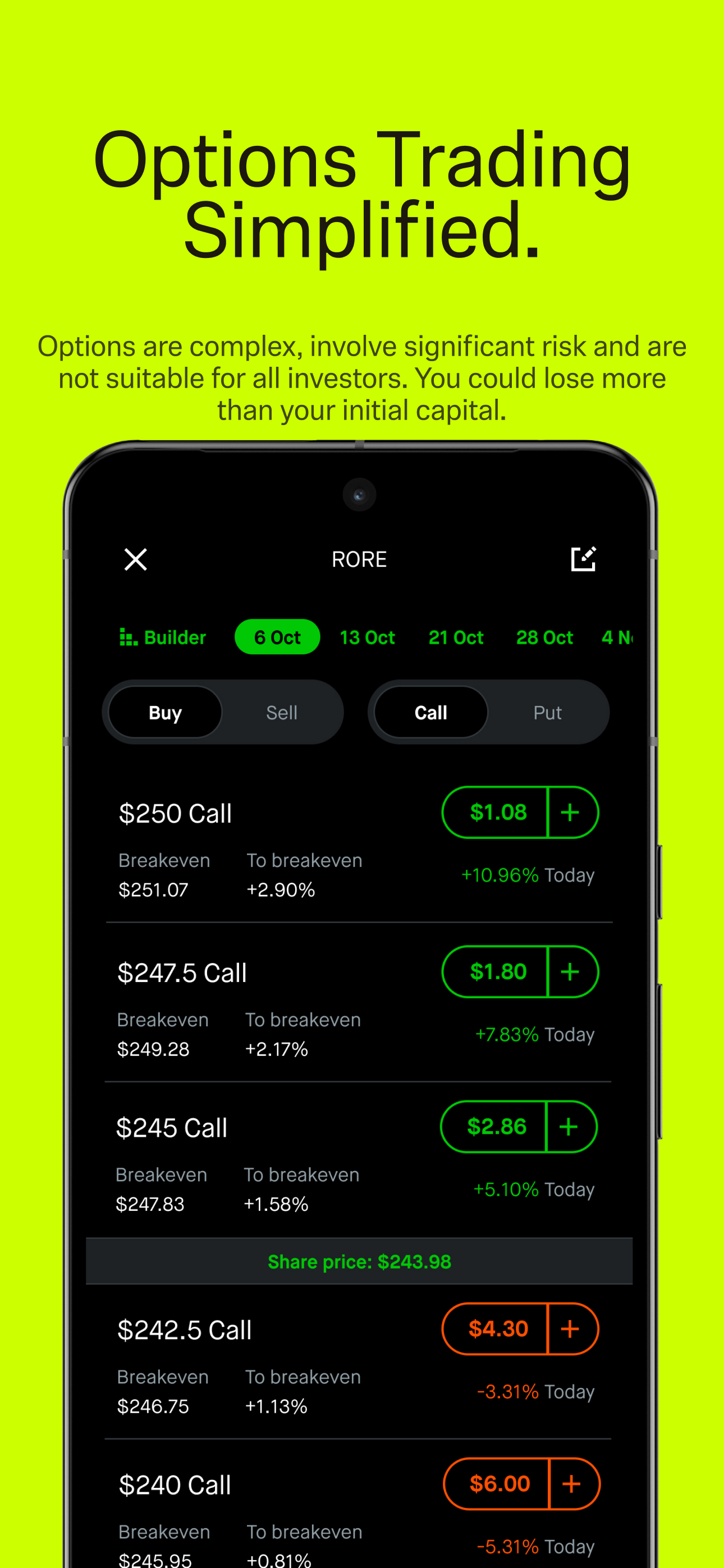 اسکرین شات 8 برنامه Robinhood Trading & Investing