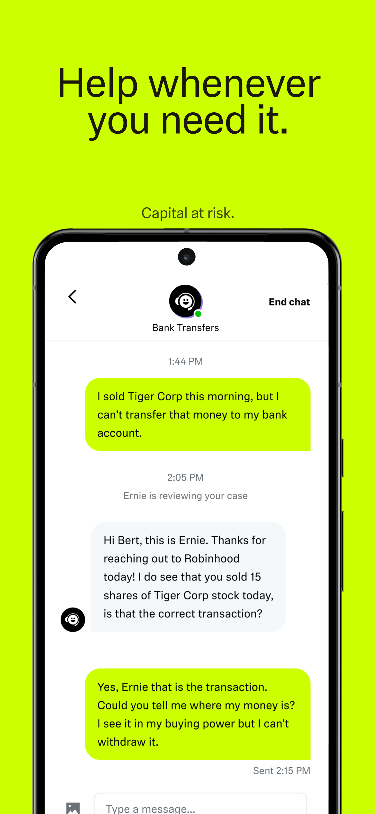 اسکرین شات 5 برنامه Robinhood Trading & Investing