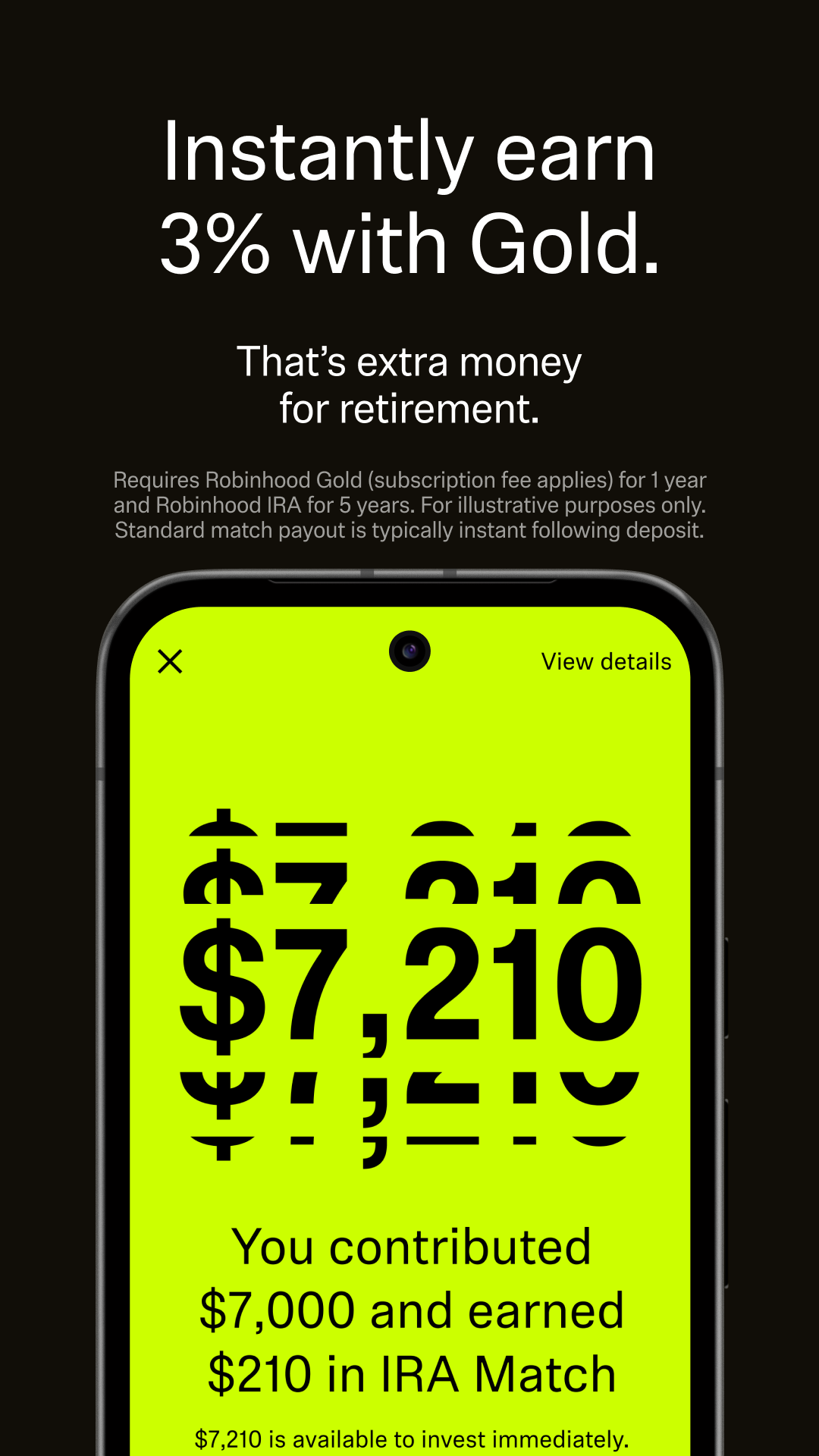 اسکرین شات 6 برنامه Robinhood: Trading & Investing