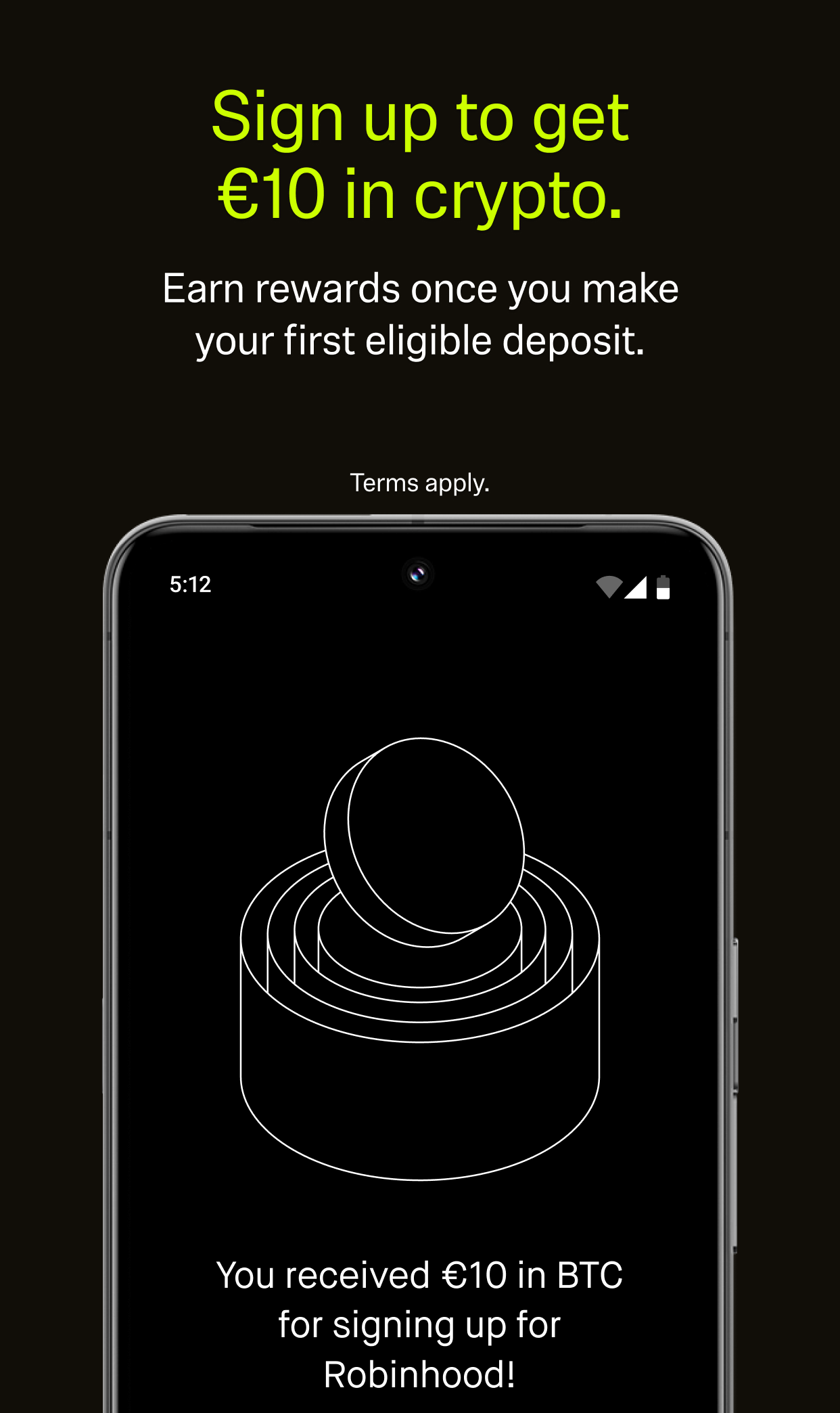اسکرین شات 2 برنامه Robinhood: Crypto & Stocks