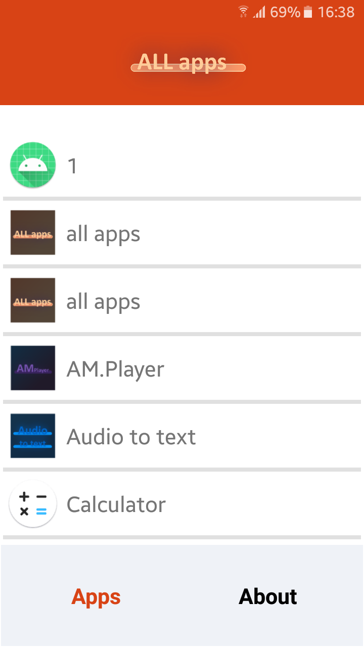 اسکرین شات 3 برنامه همه برنامه ها