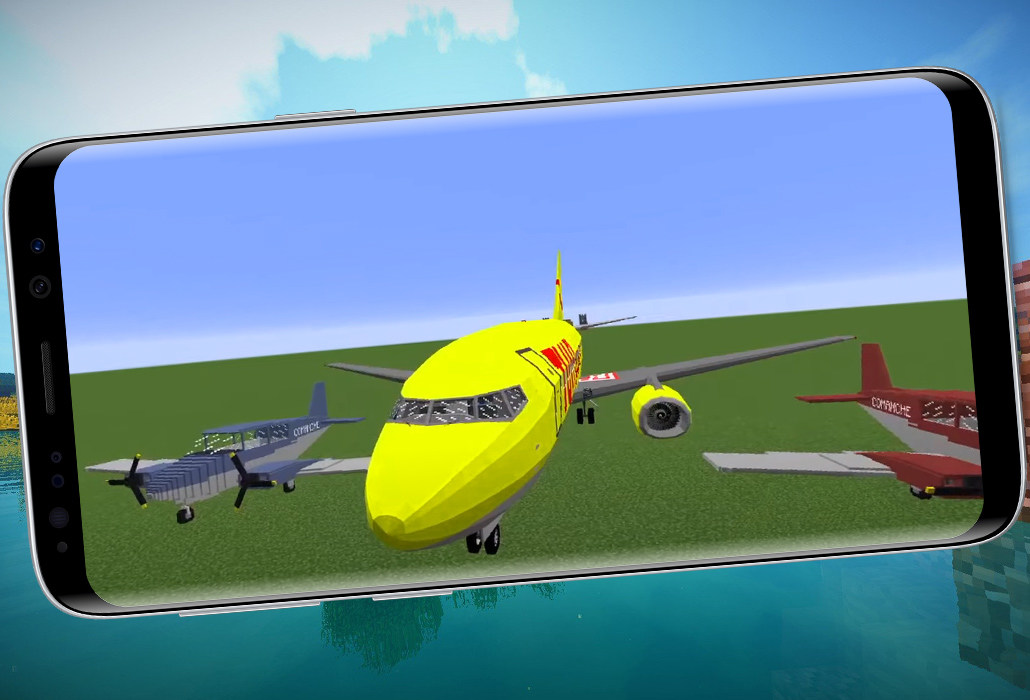 اسکرین شات 1 برنامه Airplanes Mod