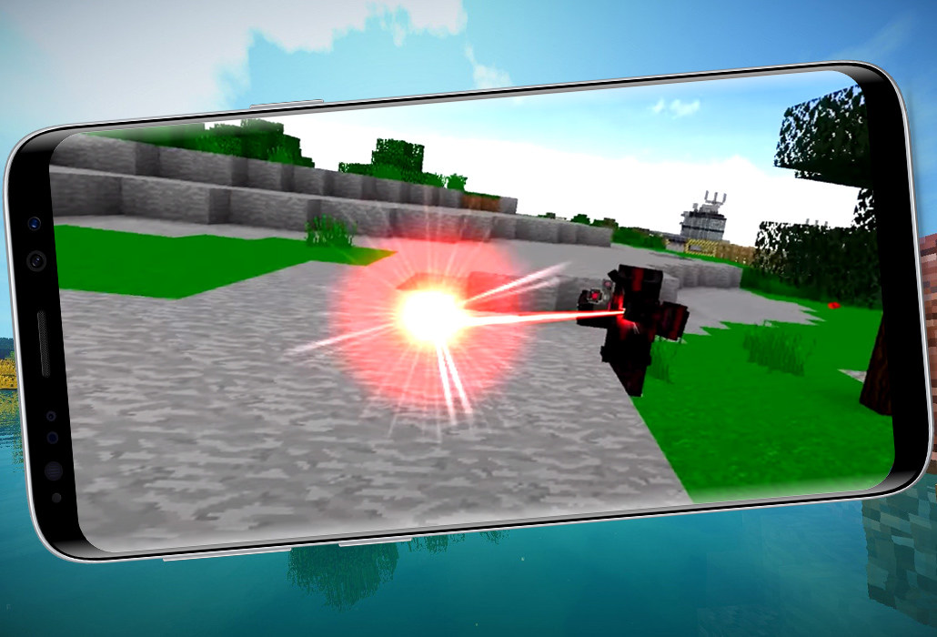 اسکرین شات 1 برنامه Guns Mod Laser Weapons