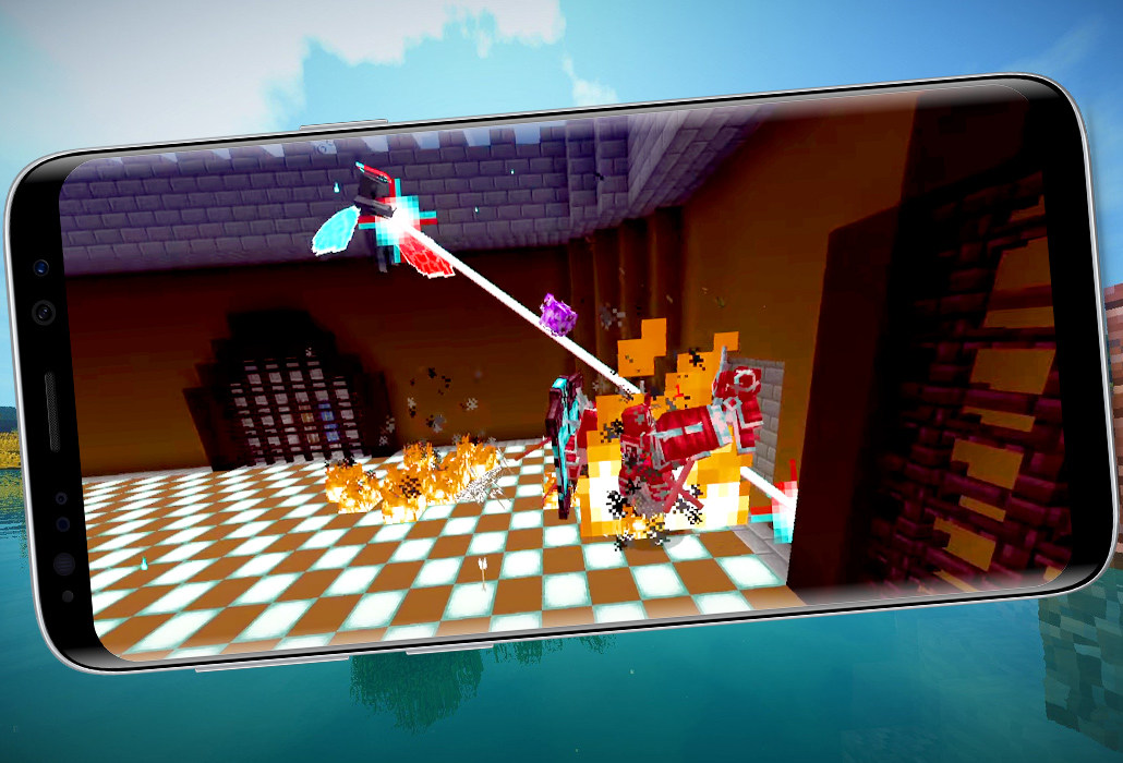 اسکرین شات 3 برنامه Mob Battle Mod for MCPE