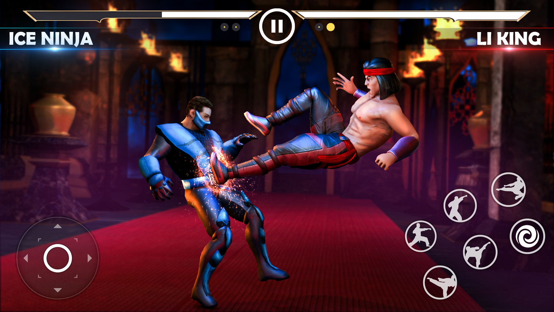 اسکرین شات 8 برنامه Kung Fu Karate Fighting Games