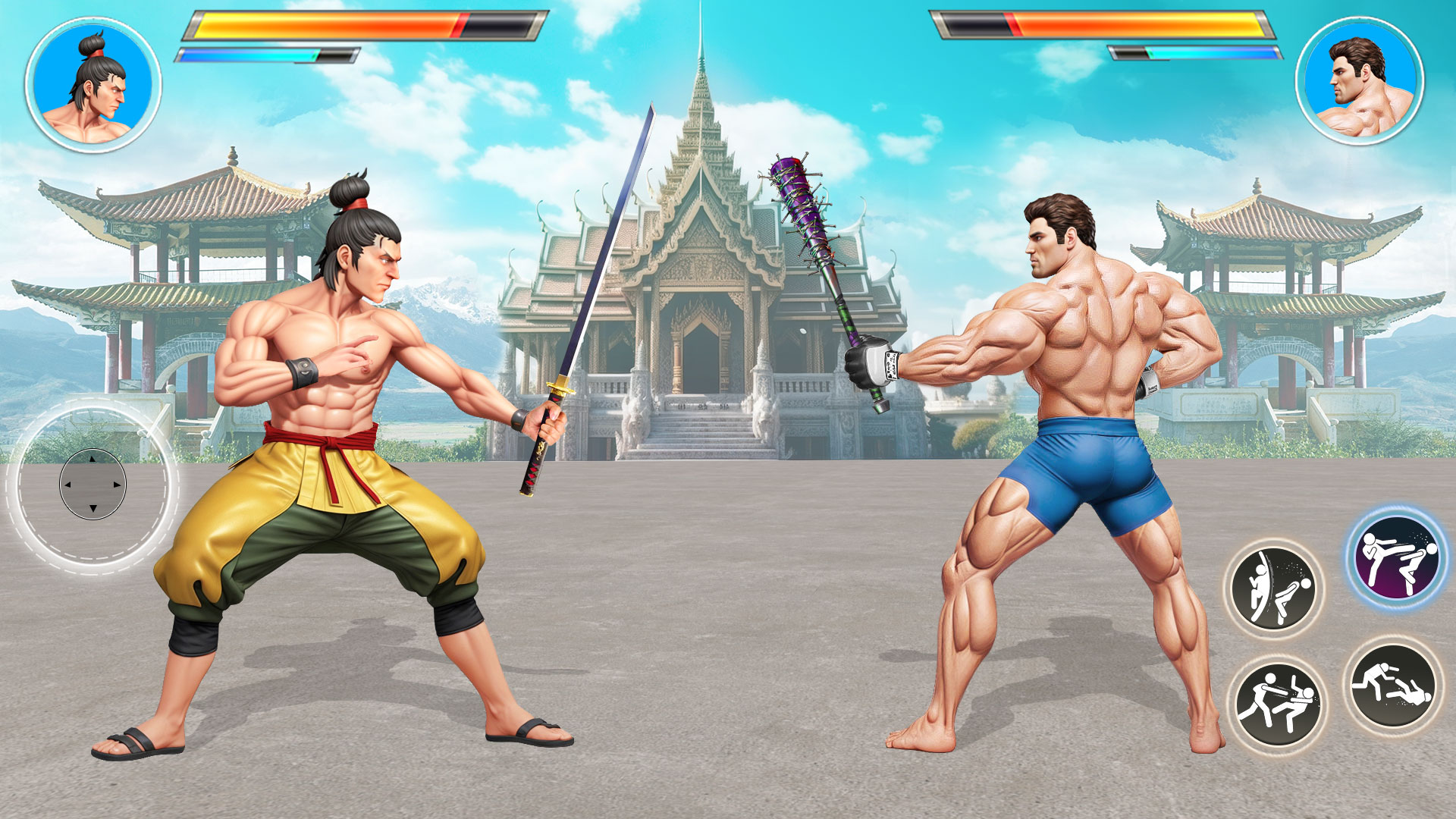 اسکرین شات 2 برنامه Kung Fu Karate Fighting Games
