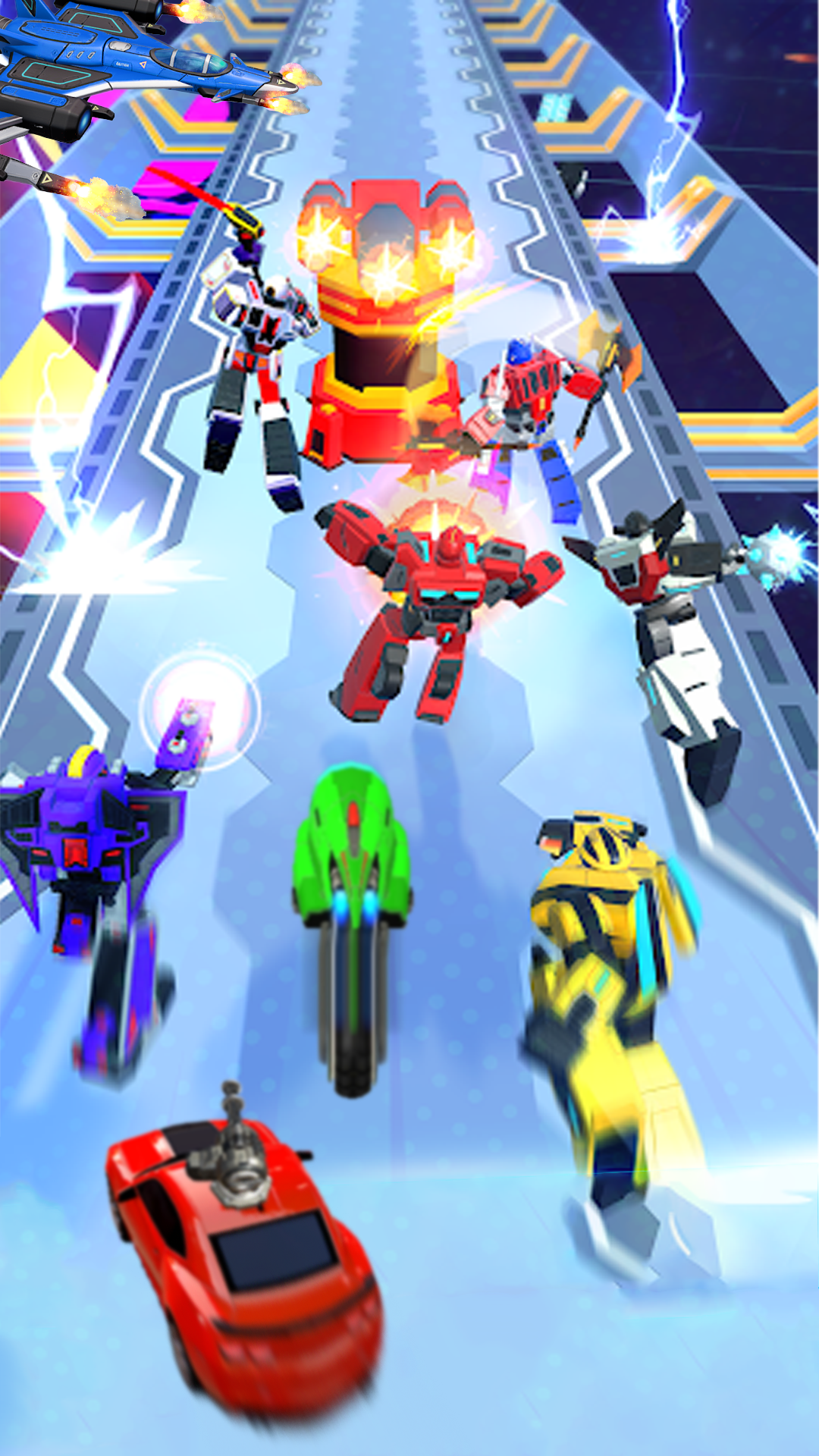 اسکرین شات 8 بازی Robot Run Transforming Race