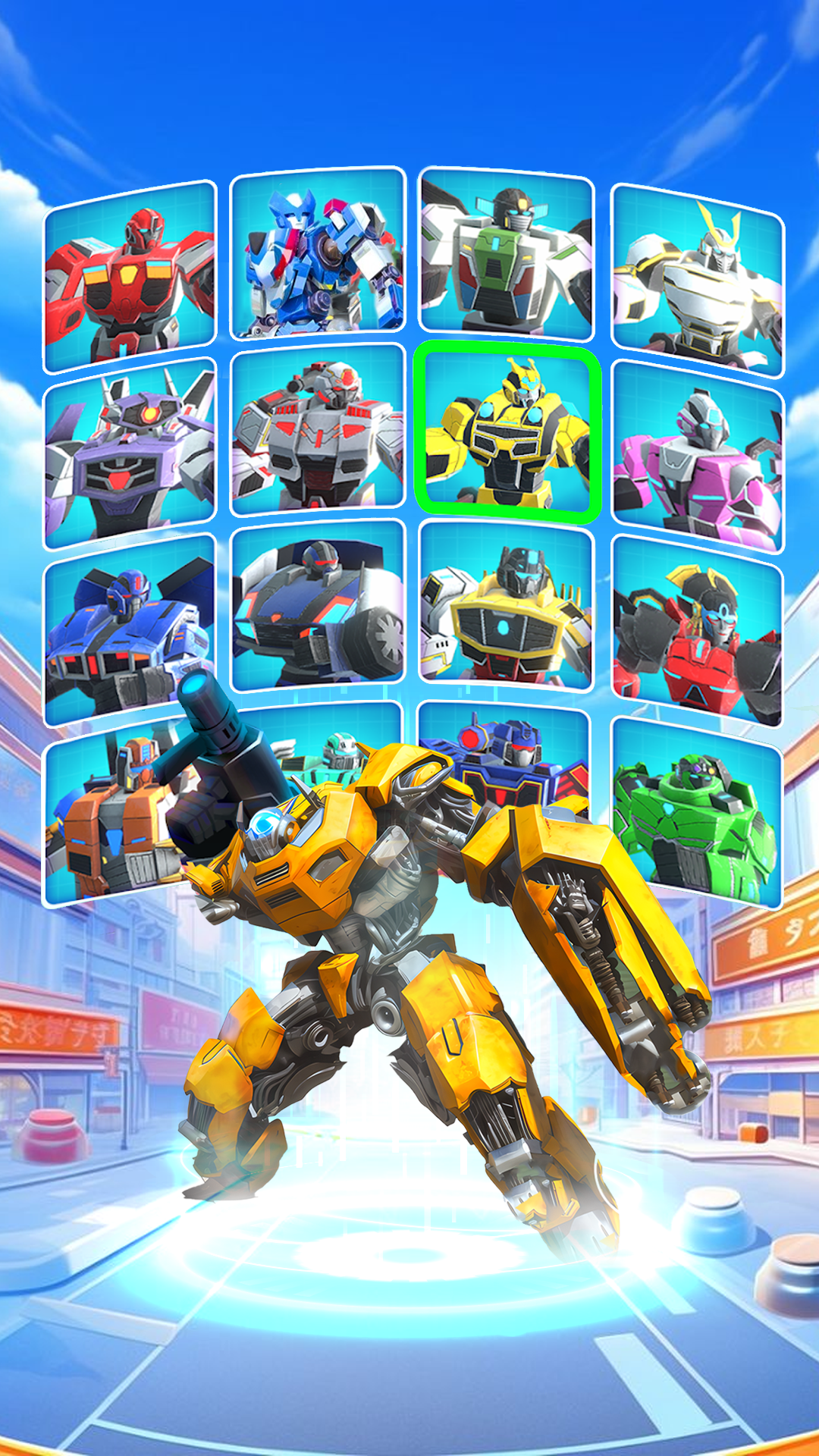 اسکرین شات 2 بازی Robot Run Transforming Race