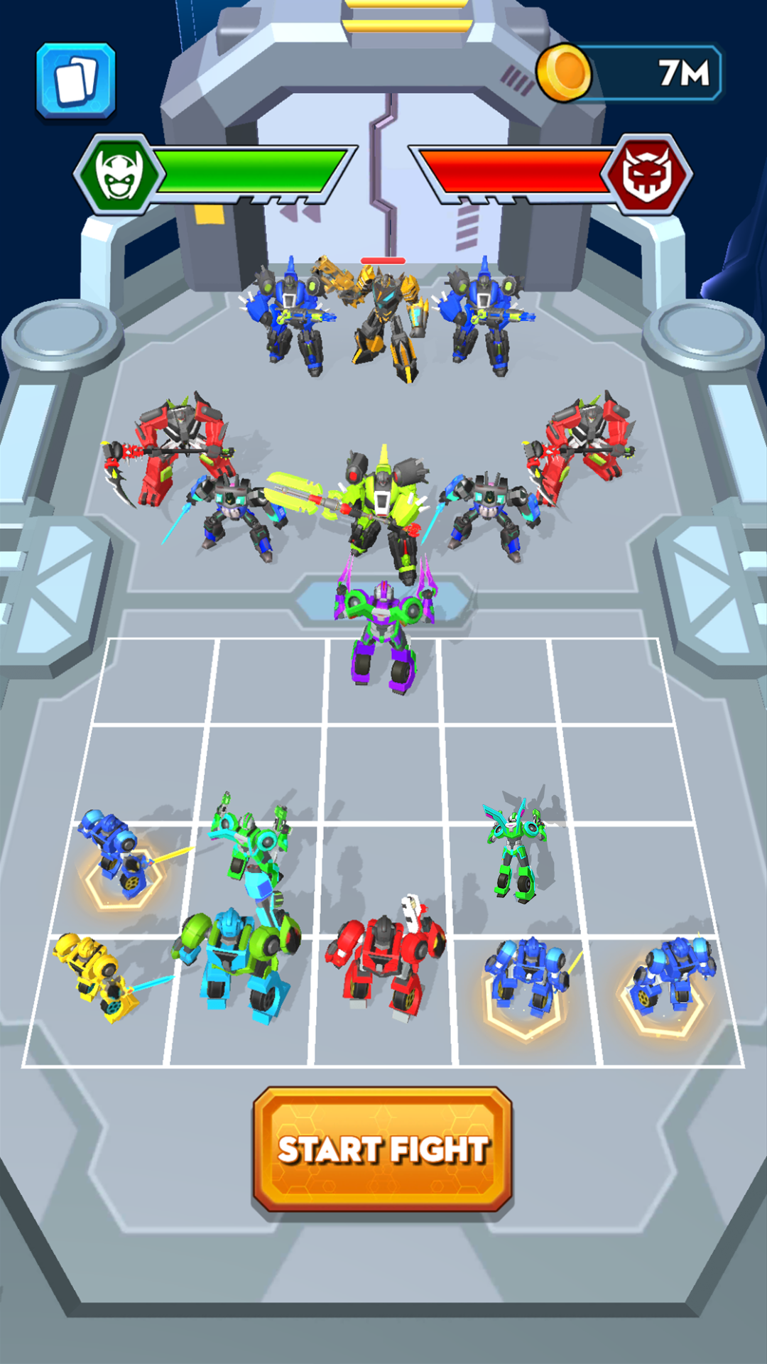 اسکرین شات 5 بازی Robot Run Transforming Race
