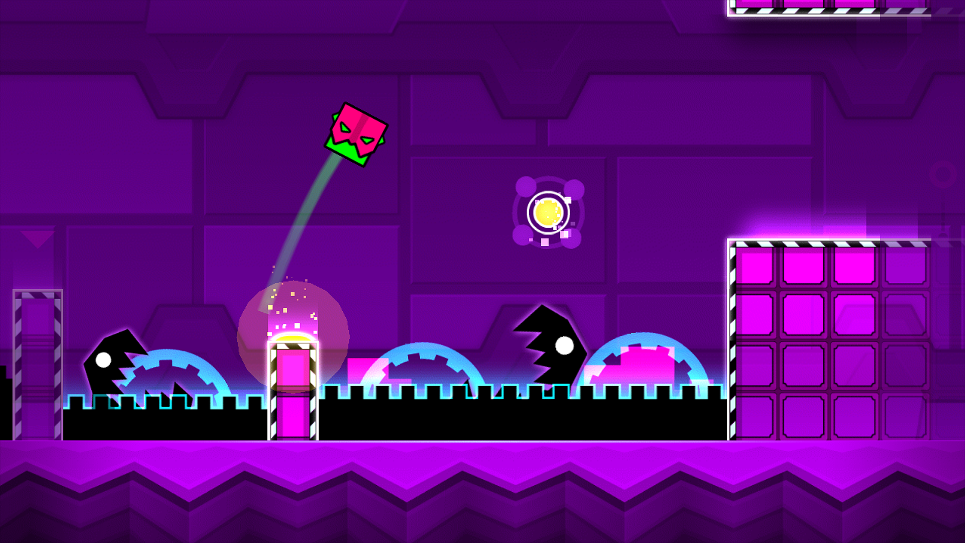 اسکرین شات 1 بازی Geometry Dash Meltdown