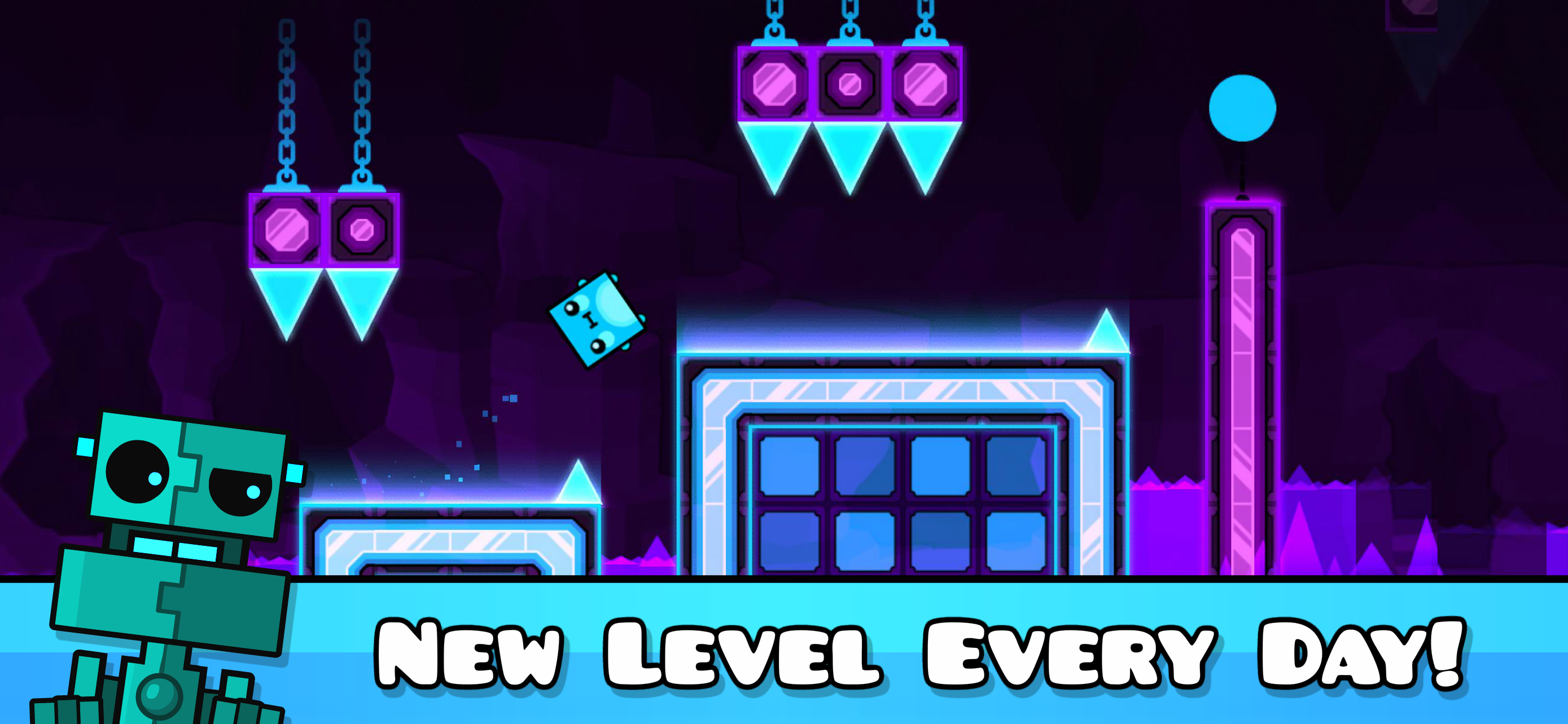 اسکرین شات 4 بازی Geometry Dash World