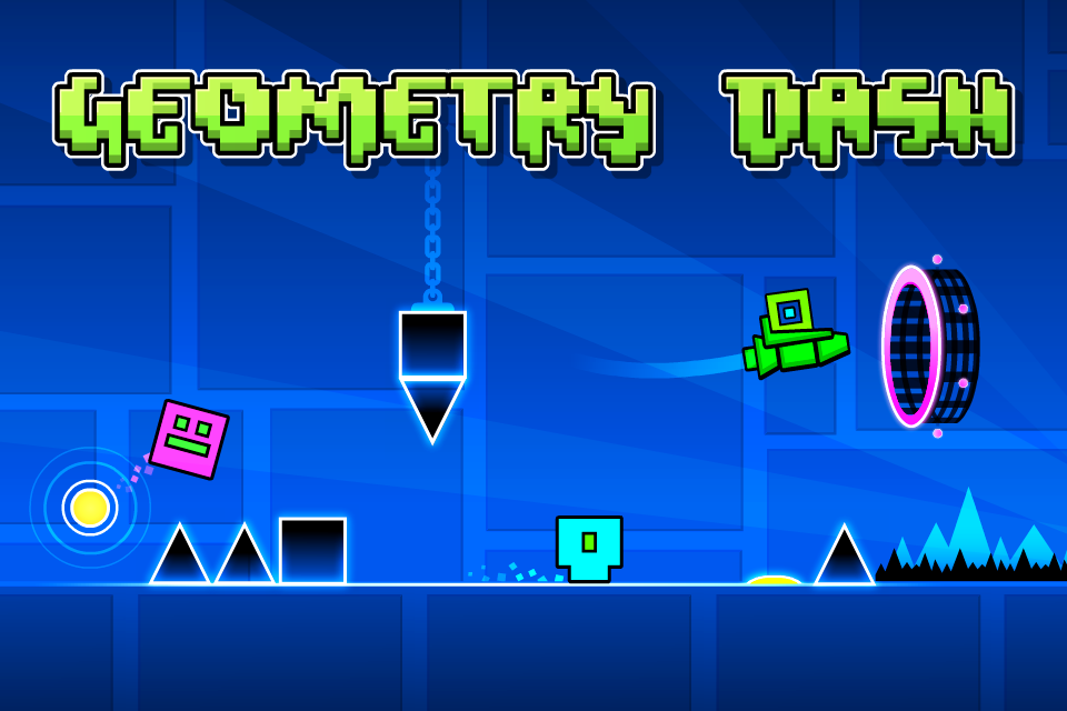 اسکرین شات 1 بازی Geometry Dash Lite