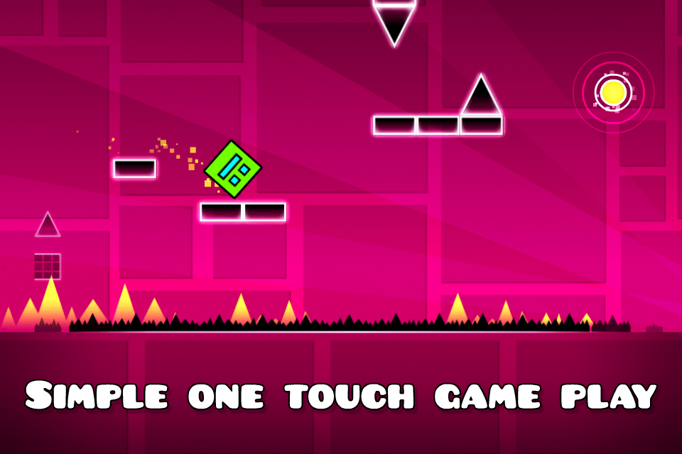 اسکرین شات 4 بازی Geometry Dash Lite