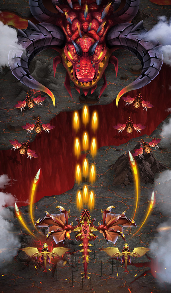 اسکرین شات 3 بازی Dragon shooter - Dragon war