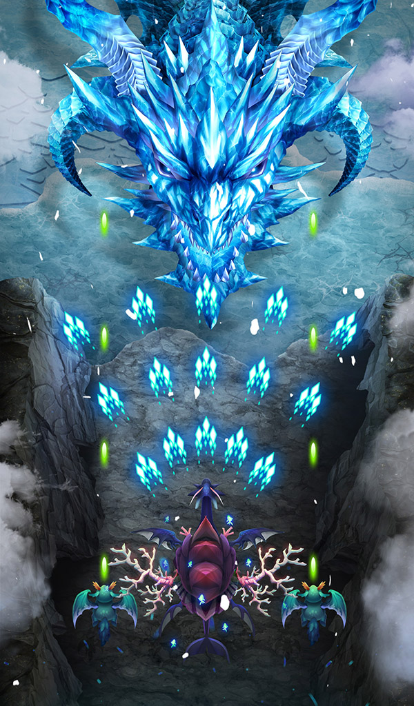 اسکرین شات 1 بازی Dragon shooter - Dragon war
