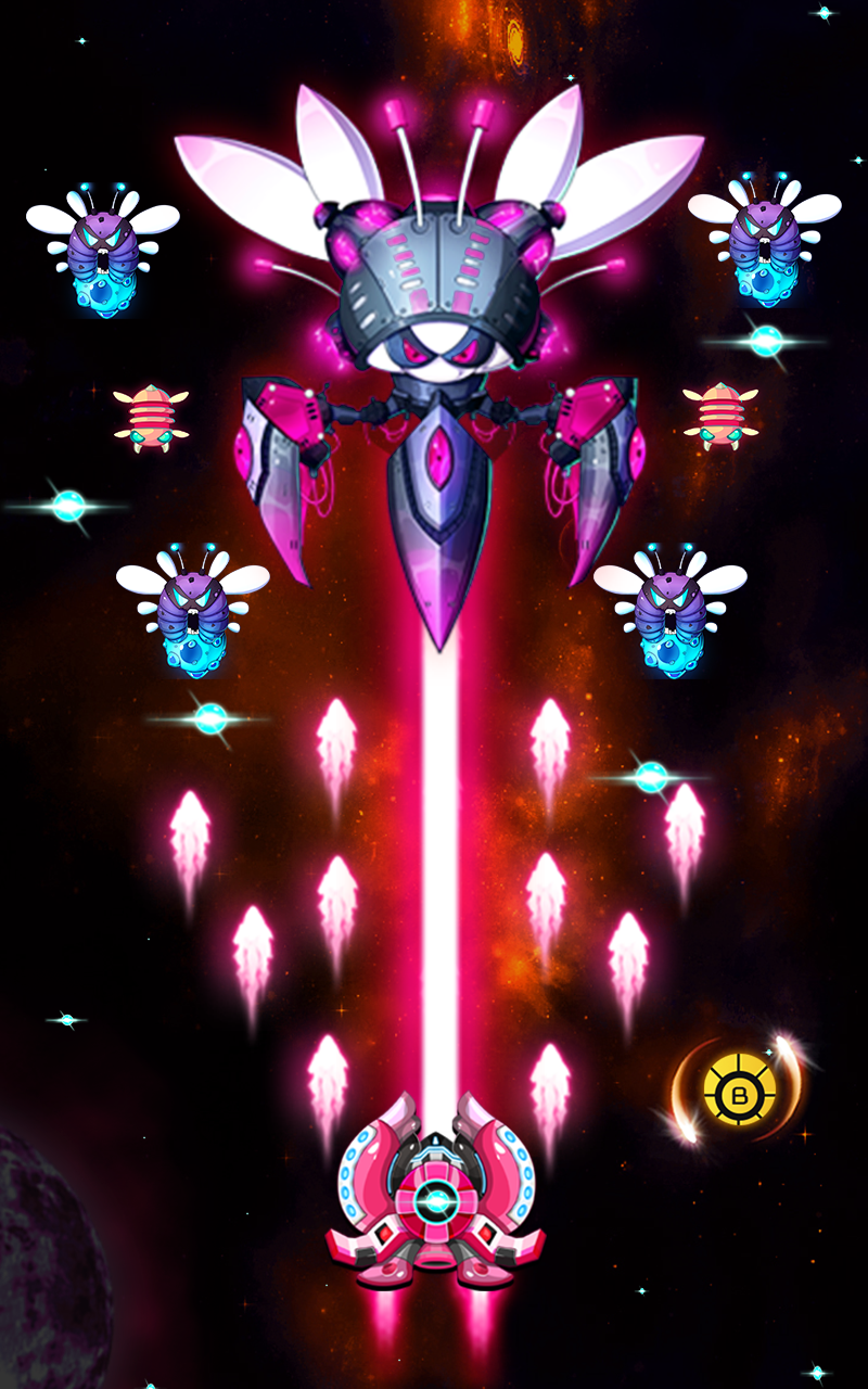 اسکرین شات 1 بازی Space shooter: Galaxy attack