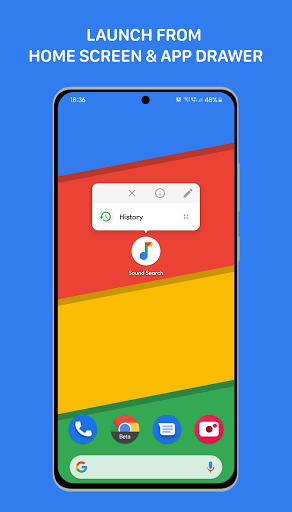 اسکرین شات برنامه Shortcut for Google Sound Search 1