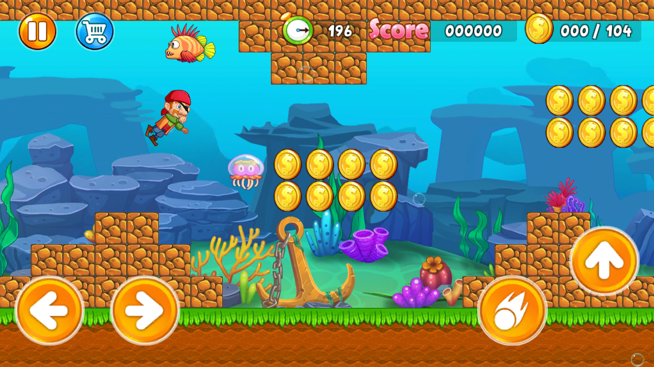 اسکرین شات 3 بازی Super Jake's Adventure