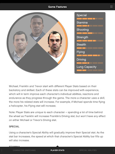 اسکرین شات 5 برنامه Grand Theft Auto V: The Manual
