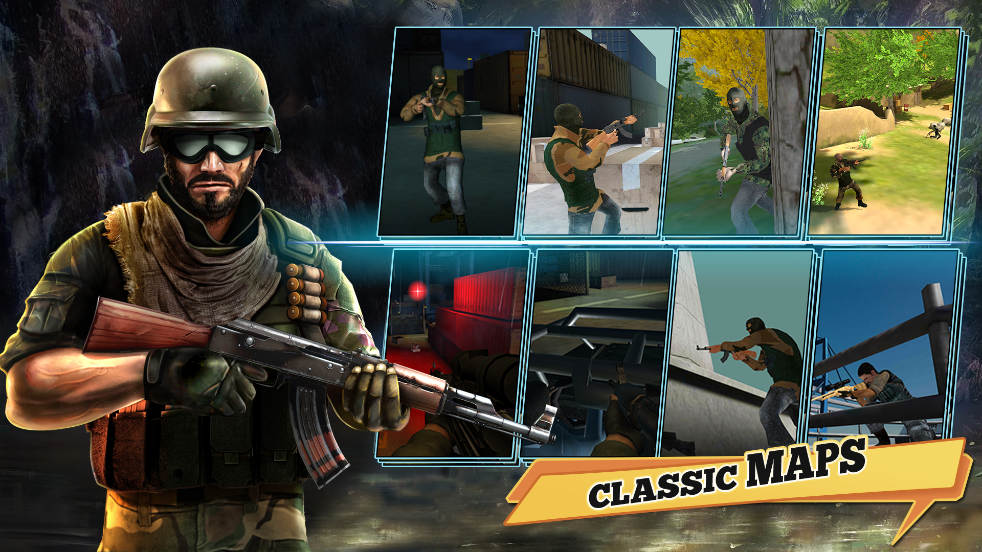 اسکرین شات 3 بازی FPS Commando Gun Shooting Game