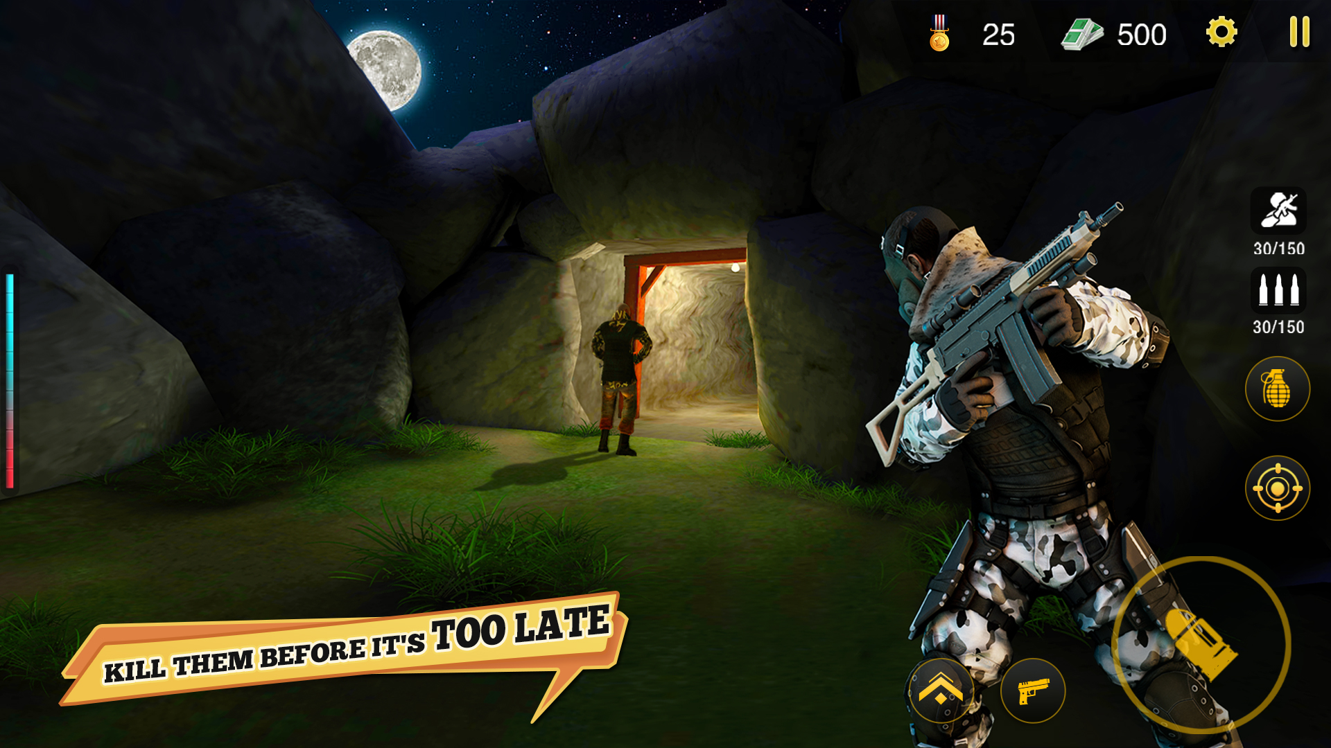اسکرین شات 7 بازی FPS Commando Gun Shooting Game