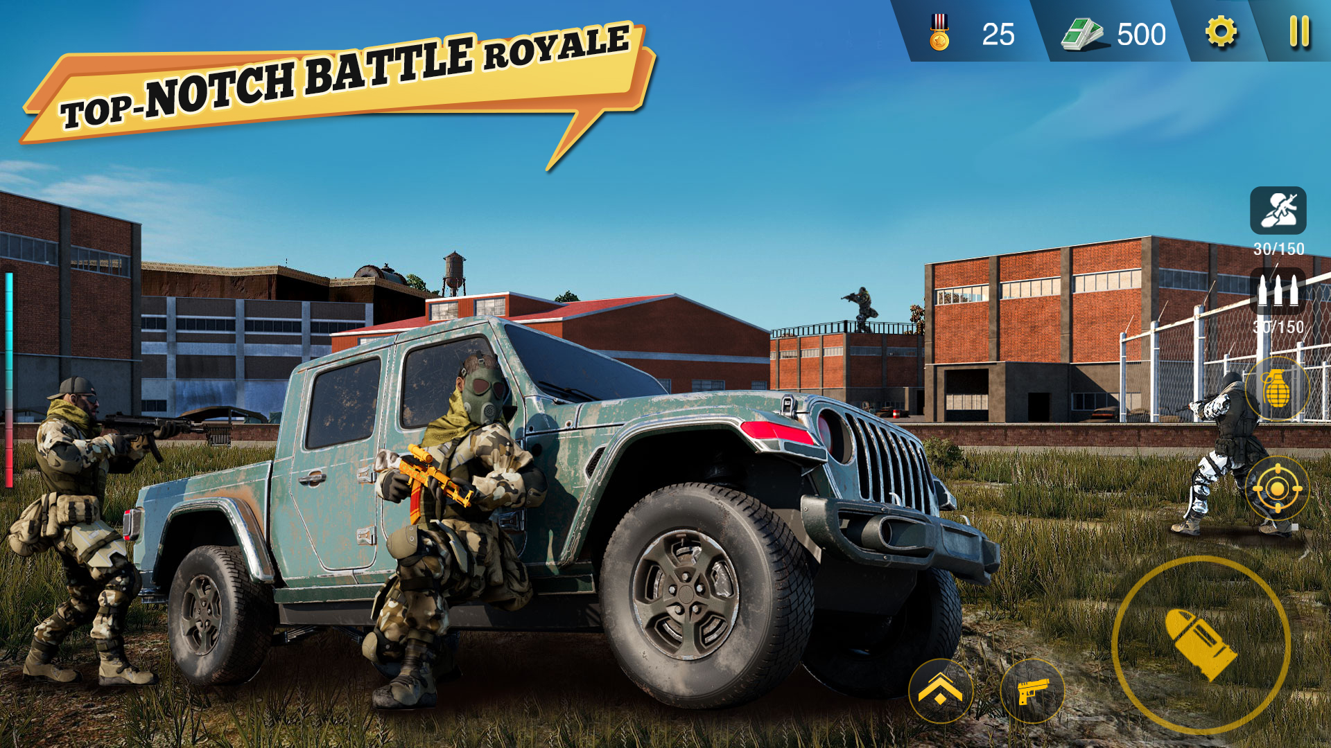 اسکرین شات 1 بازی FPS Commando Gun Shooting Game