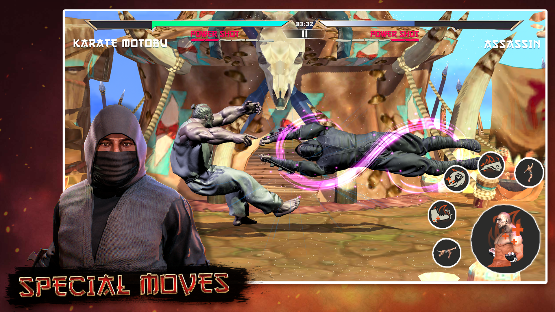 اسکرین شات 5 بازی Kung fu Strike: Fighting Games