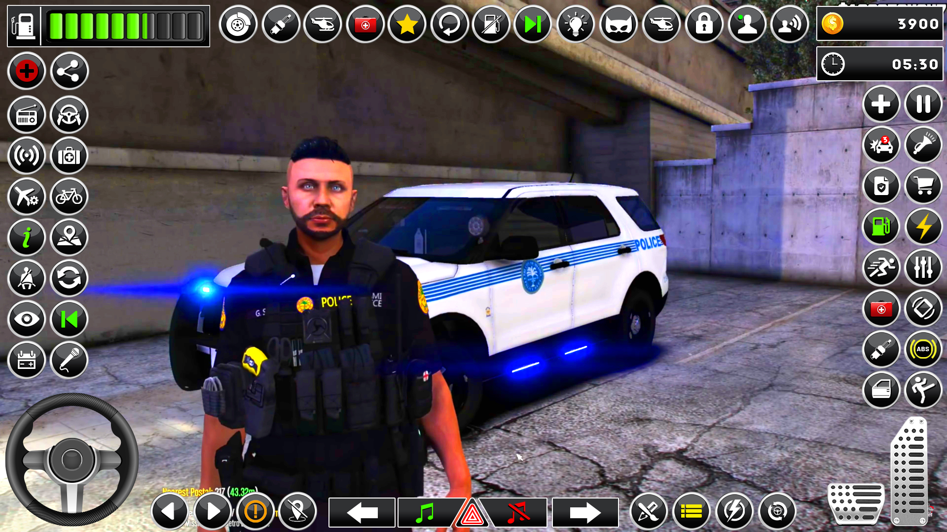 اسکرین شات 4 بازی City Police Cop Car Driving 3D